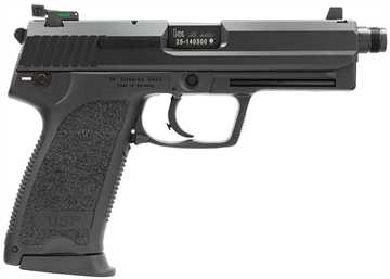 Picture of HK 704501TLEA5 USP45T V1 Tactical 45 ACP 5.09" 12+1 Black Black Polymer Grip 642230249615
