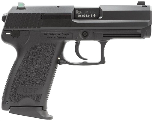 Picture of HK 704537LEA5 USP45C Compact V7 LEM *CA Compliant 45 ACP 3.78" 8+1 Black Blued Black Polymer Grip No Manual Safety 642230245679