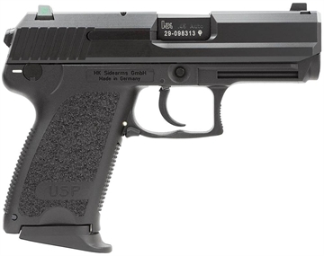 Picture of HK 704537LEA5 USP45C Compact V7 LEM *CA Compliant 45 ACP 3.78" 8+1 Black Blued Black Polymer Grip No Manual Safety 642230245679