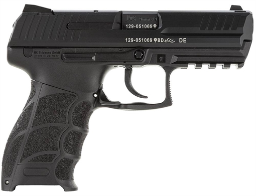 Picture of HK 730901A5 P30 9mm Luger 3.85" 10+1 Black Black Interchangeable Backstrap Grip 642230245839