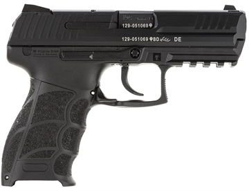 Picture of HK 730901A5 P30 9mm Luger 3.85" 10+1 Black Black Interchangeable Backstrap Grip 642230245839