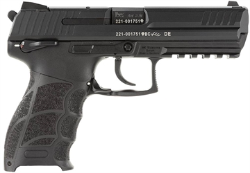 Picture of HK 734003LSA5 P30LS *MA Compliant 40 S&W 4.45" 10+1 Black, Blue Steel Long Slide, Polymer Grip 642230247482