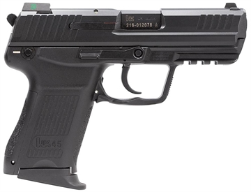 Picture of HK 745031LEA5 HK45 Compact *MA Compliant 45 ACP 3.94" 8+1 Black Synthetic Grip 642230244221