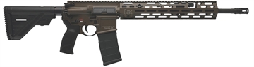 Picture of HK MR556 A4 5.56x45mm 10+1 16.50" Black Threaded Barrel, Patriot Brown Picatinny Rail Receiver, M-LOK Handguard, 6 Position Black Synthetic Stock, Ambidextrous 81001204
