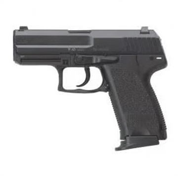 Picture of HK USP V7 LEM Compact 40 S&W 12+1 3.58" Black Polygonal Rifled Barrel, Black Serrated Slide, Black Polymer Frame, Black Polymer Grip, Ambidextrous 81000340