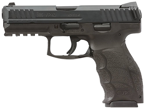 Picture of HK M700040A5 VP40 40 S&W 4.09" 13+1 Black Black Interchangeable Backstrap Grip 642230253582