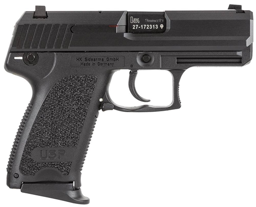 Picture of HK M709031A5 USP9C Compact V1 9mm Luger 3.58" 13+1 Black Black Polymer Grip 642230244894