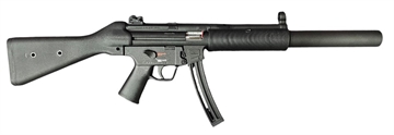 Picture of HECKLER AND KOCH MP5 22LR FIXED STOCK 16.1IN BARREL 10RD BLACK 81001019