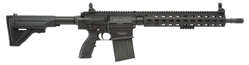 Picture of HK MR762 A1 308 Win,7.62 NATO 16.50" 20+1 Black Adjustable Stock 642230246935