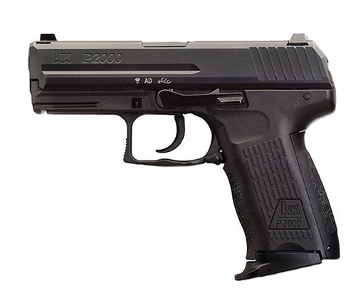 Picture of H&K P2000 Handgun 9mm Luger 10rd Magazines(2) 3.66" Barrel DA/SA V3 Decocking Button 81000043