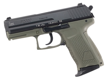 Picture of HECKLER AND KOCH P2000 9MM V3 GRN DA 10 CA 81000063
