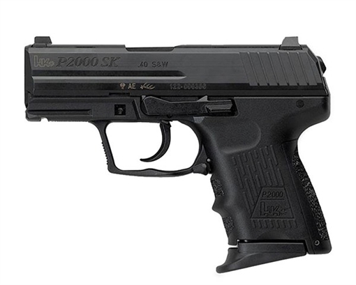 Picture of H&K P2000SK HGA 40S&W 3.26" BBL V3 DA/SA BLACK 2/9RD MAGS 81000059