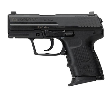Picture of H&K P2000SK HGA 40S&W 3.26" BBL V3 DA/SA BLACK 2/9RD MAGS 81000059