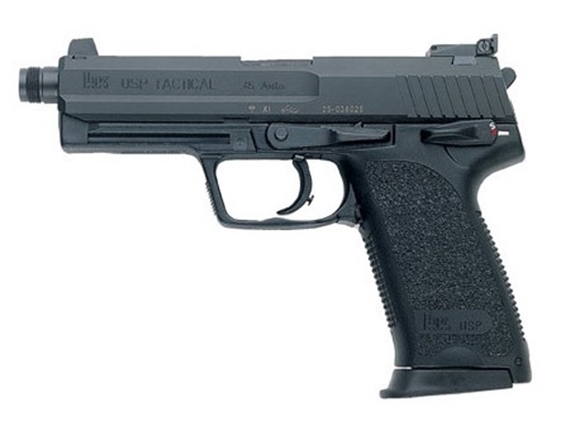 Picture of H&K USP9 Tactical Handgun 9mm Luger 10rd Magazines(2) 4.86" Threaded Barrel V1 DA/SA Decocking Lever 81000349