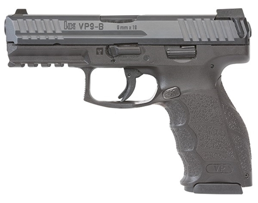 Picture of H&K VP9-B HGA 9MM 4.09" BBL BLACK 2/10RD MAGS 81000263