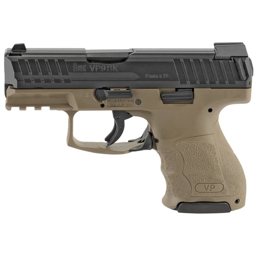 Picture of H&K VP9SK HGA 9MM 3.39" BBL FDE NS 1/13RD 2/10RD MAGS 81000292