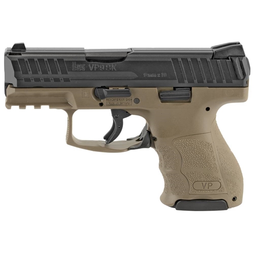 Picture of H&K VP9SKFDE HGA 9MM 3.39" BBL 1/13RD 1/10RD MAGS FLAT DARK EARTH 81000291
