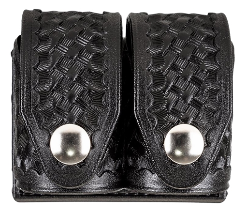 Picture of HKS SpeedLoader Case Double Medium Black Hytrel Belt Loop Belts 2.25" Wide 203BMBN