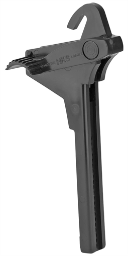 Picture of HKS Single Stack Mag Loader Adjustable Style made of Plastic with Black Finish for Multi-Caliber Pistols 451