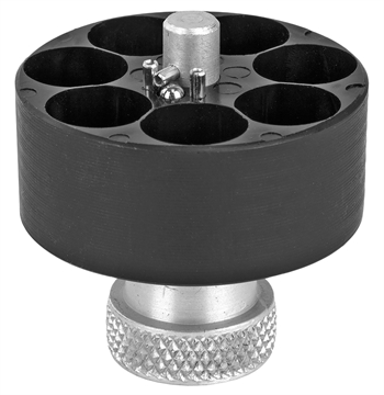 Picture of HKS  A Series Black 7rd 38 Special/357 Mag Metal Fits S&W 686/Taurus 617/817/66  587-A