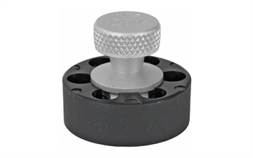 Picture of HKS  M Series for 22 LR S&W 17, 18, K22; Colt Diamondback; Dan Wesson 22 Holds up to 6rds, Black Metal  22-K