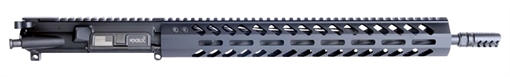 Picture of HM Defense MonoBloc Upper 223 Rem, 5.56x45mm NATO 16" Black Cerakote Barrel, 7075-T6 Aluminum Black Anodized Receiver, 15" M-LOK Free-Float Handguard for AR-15 16MBUP556