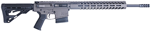 Picture of HM Defense Avenger 6.5 Creedmoor 10+1 20" Black Cerakote Match Grade Barrel, Tungsten Gray Cerakote 14" Picatinny Rail Aluminum Receiver, Black Synthetic Mil-Spec HM Stock, Black Polymer Grip HM1065