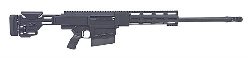 Picture of HM Defense HM50B150BMGBLK HM50 B1 50 BMG 10+1 26.25" Match Grade Threaded Barrel, Black Hardcoat Anodize Aluminum Receiver w/Picatinny Rail, M-LOK Handguard, Picatinny Rail Forend, Black Adj Cheekpiec