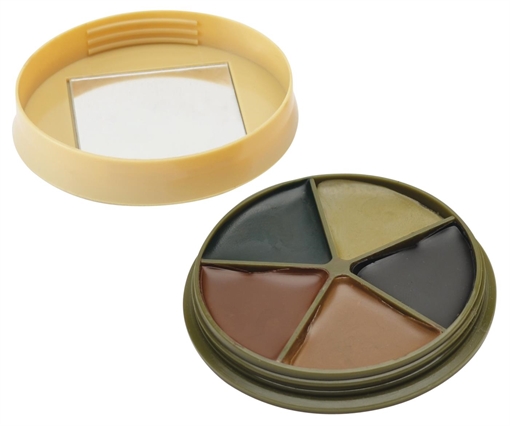 Picture of HME CMOFP5 Camo Face Paint Kit Black/Brown/Green/Sand/Light Green HMECMOFP5