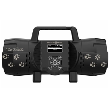 Picture of Western Rivers WRC-EGC-DS Eichler Dual Speaker Electronic Call Multiple Sounds Attracts Predators Features Remote Control Black Plastic WRCEGCDS