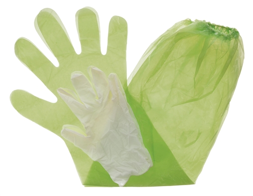 Picture of HME Game Cleaning Green Shoulder Length/Form Fitting OSFA 4 Per Package GCG4
