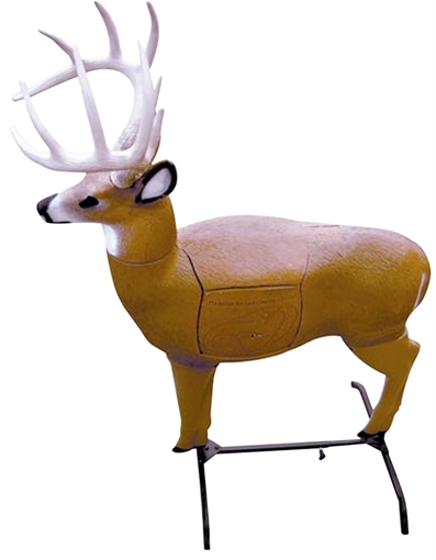 Picture of HME Target Stand Adjustable 3D Black Metal 19" to 29" HME3DTS