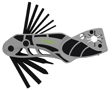 Picture of HME Archery Tool/Wrench/Broadhead Sharpener Combo for Bows & Arrows HME-ATWRBH HMEATWRBH