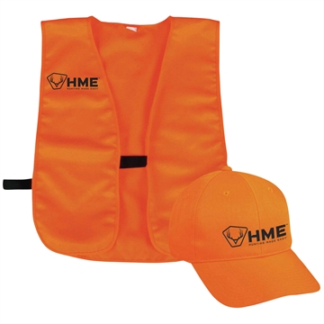 Picture of HME HME Orange Vest & Hat Combo One Size HME-SF-VH-OR HMESFVHOR
