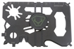 Picture of HME 20-In-1 Wallet Multi-Tool Black Metal Fixed HMEWMT