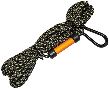 Picture of HME Hoist Rope Maxx Black Carabiner 25' Long TMHR