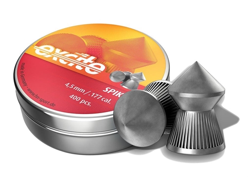 Picture of H&N Excite Spike .177 Caliber 8.64gr Airgun Pellets 400 Count 92144500004