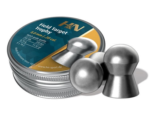 Picture of H&N Field Target Trophy Pellets .20 cal. 250/ct Round Tin 92105000004