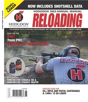 Picture of Hodgdon 2023 Annual Reloading Manual - Soft Cover AM23