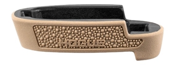 Picture of Hogue OverMolded Rubber Grip Extension Base Pad for S&W M&P 9 Shield Plus 13rd Magazines FDE 18423