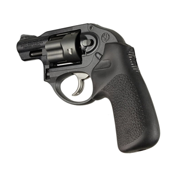 Picture of Hogue Tamer Black Rubber Cushion Grip without Finger Grooves for Ruger LCR, LCRx 78030