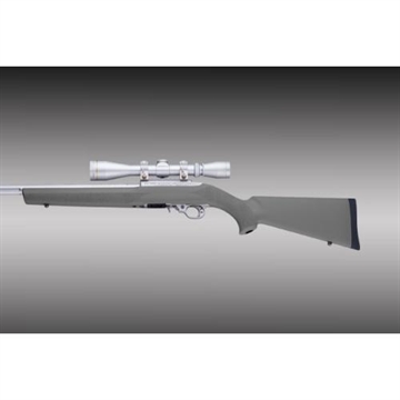 Picture of Hoge Rubber Overmolded Stock with .920" Dia Barrel Channel for Ruger 10-22 Slate Grey 22212