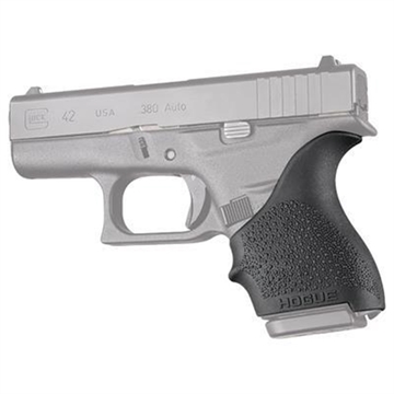 Picture of Hogue HandALL Beavertail, Pistol Grip, Fits Glock 17, G17L, G19X, G34, G34 MOS Gen 1-2-5, Black 17020
