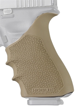 Picture of Hogue HandALL Beavertail Grip Sleeve, Fits Glock 17, 17MOS, 17L, 22, 35, 35MOS, 34, 34MOS, 31, 37, Flat Dark Earth 17033