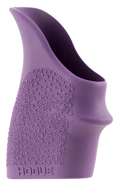 Picture of Hogue HandAll Beavertail Grip Sleeve Textured Purple Rubber for Glock 42, 43 18206