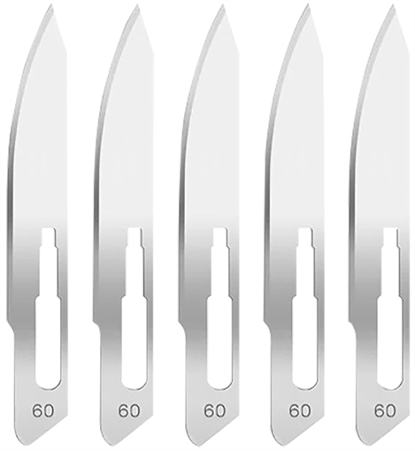 Picture of Hogue Expel Replacement Blades High Carbon Steel Blade #60 5 Blades 35886