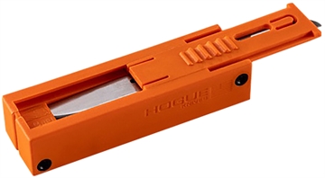 Picture of Hogue Expel Blade Dispenser Orange Polymer Includes 5 #60 Blades 35894
