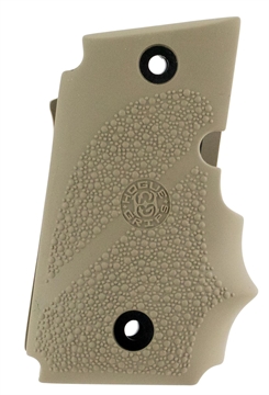 Picture of Hogue Rubber Grip Desert Tan with Finger Grooves for Sig P238 38003