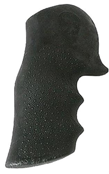 Picture of Hogue Monogrip Finger Grooves Black Rubber Fits Dan Wesson 44/357 58000