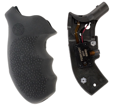 Picture of HOGUE RUBBER GRIP S&W J-FRAME ROUND BUTT - LE VERSION 60080